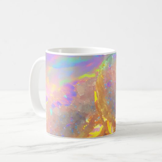 Opal Crystal Kaffeetasse (Vorderseite Links)