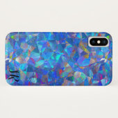 Opal Crystal Personalisiert Case-Mate iPhone Hülle (Rückseite (Horizontal))