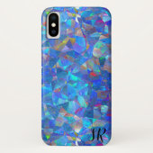 Opal Crystal Personalisiert Case-Mate iPhone Hülle (Rückseite)