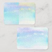 Opal Crystal Reiki Salon Business Cards Visitenkarte (Vorne/Hinten)
