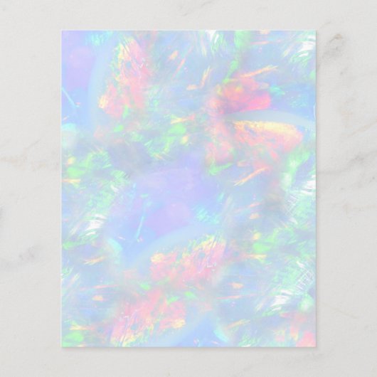 Opal-Design für berufliche Friseure Flyer (Hinten)