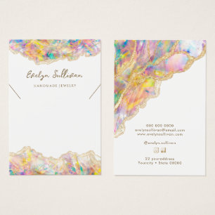 Opal-Design-Halskette-Grafikkarte