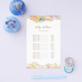 Opal Design Preisliste Flyer (Einzeln)