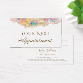 Opal Design Termin Karte (Schreibtisch)