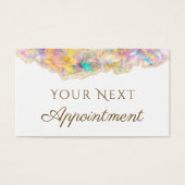 Opal Design Termin Karte (Vorderseite)