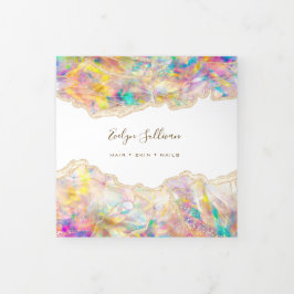 Opal Design Trifold Broschüre