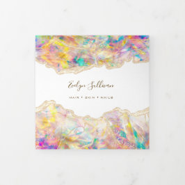 Opal Design Trifold Broschüre