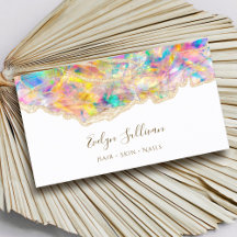 Opal-Design-Visitenkarte