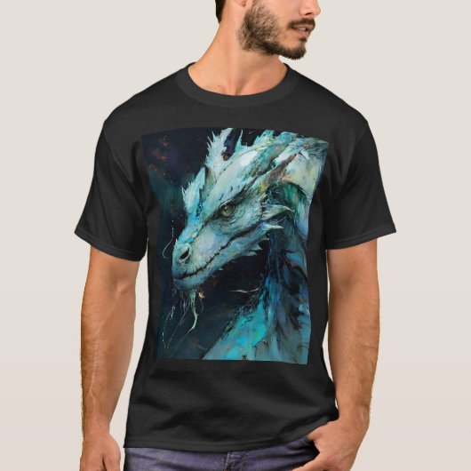 Opal Dragon Dark T - Shirt (Vorderseite)