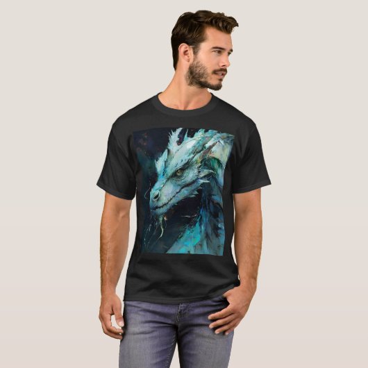 Opal Dragon Dark T - Shirt (Vorne ganz)