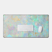 Opal Edelstein Textur Imitate Details Folie Schreibtischunterlage (Tastatur & Maus)