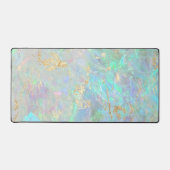 Opal Edelstein Textur Imitate Details Folie Schreibtischunterlage (Vorderseite)