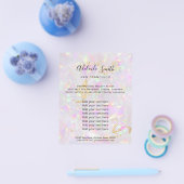 Opal-Flyer Flyer (Einzeln)