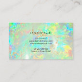 Opal Foto Design Visitenkarte (Rückseite)