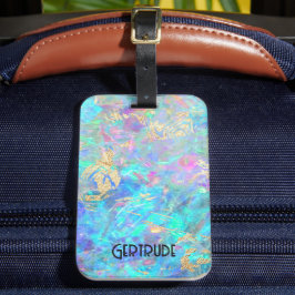 Opal-Foto-Gepäckmarke Gepäckanhänger