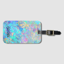 Opal-Foto-Gepäckmarke Gepäckanhänger