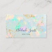 Opal-Foto-Visitenkarte Visitenkarte (Vorderseite)