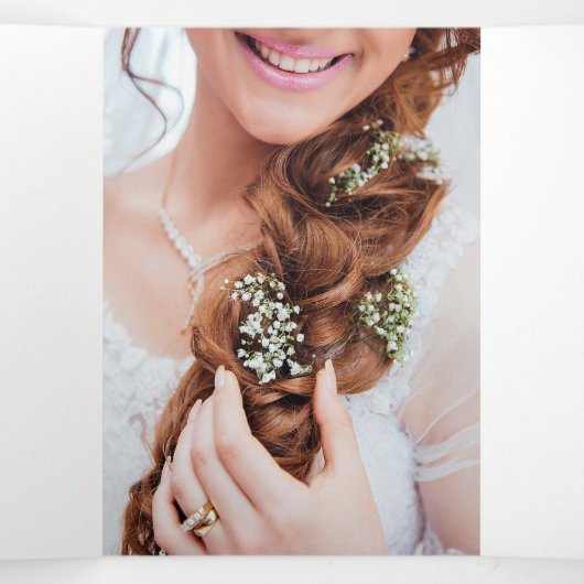 opal gemstone broschüre Tri-Fold Einladung (Innenseite Mitte)