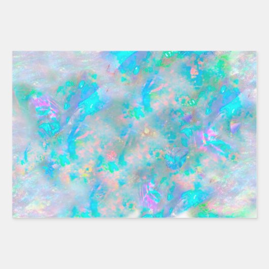 opal gemstone design wracking Blatt (Vorderseite 2)