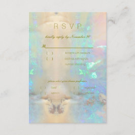 Opal Gemstone Wedding Celebration UAWG Einladung