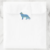 Opal German Shepherd Stickers (Tasche)