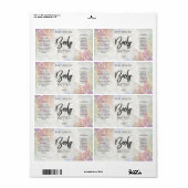 Opal Glitzer Body Butter Labels