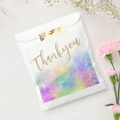 Opal Glitzer Rainbow Danke für die Tasche Geschenktütchen (Versiegelt)