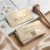 Opal Glow Minimalistische Visitenkarte