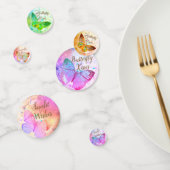 Opal Golden Rainbow Shimmer Schmetterlinge Konfetti (Gruppe)