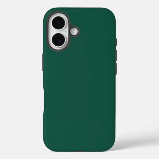 Opal Green Solid Color Case-Mate iPhone Hülle (Rückseite)