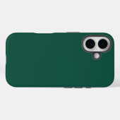 Opal Green Solid Color Case-Mate iPhone Hülle (Rückseite (Horizontal))