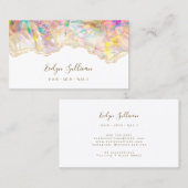 Opal-Grenze-Visitenkarte Visitenkarte (Vorne/Hinten)