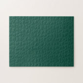 Opal Grün einfarbig Puzzle (Horizontal)