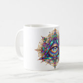 Opal Halo Eye Kaffeetasse (Vorderseite Links)