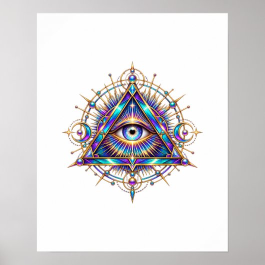 Opal Halo Eye Poster (Vorne)