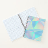 Opal Holographic Spiral Notebook Notizblock (Innenseite)