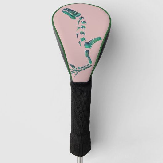 Opal Iguanodon Dinosaur Golf Headcover (Vorderseite)