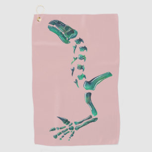 Opal Iguanodon Dinosaur Golfhandtuch