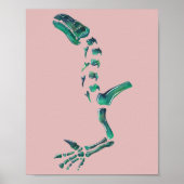 Opal Iguanodon Dinosaur Poster (Vorne)