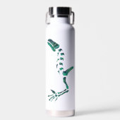 Opal Iguanodon Dinosaur Trinkflasche (Vorne)