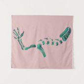 Opal Iguanodon Dinosaur Wandteppich (Vorderseite (Horizontal))