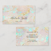 opal inspiriert Entwurf Visitenkarte (Vorne/Hinten)