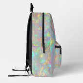 opal inspiriert Textur Bedruckter Rucksack (Links)