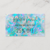 opal inspiriert Visitenkarte (Vorderseite)