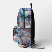 Opal Irisierender Rose Schulrucksack Bedruckter Rucksack (Rechts)
