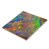Opal-Kristall-Edelstein Fliese (Seite)