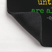 Opal Lee 1865 Schwarze Unabhängigkeit Emanci Mousepad (Ecke)