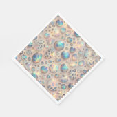 Opal-Leoparden-Druck-Luxusservietten Serviette (Ecke)