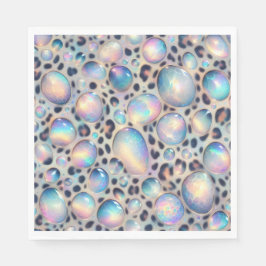 Opal Leopardenprint Luxus Servietten