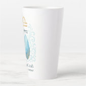 Opal Light - Der Stein des inneren Friedens im Okt Milchtasse (Vorderseite)